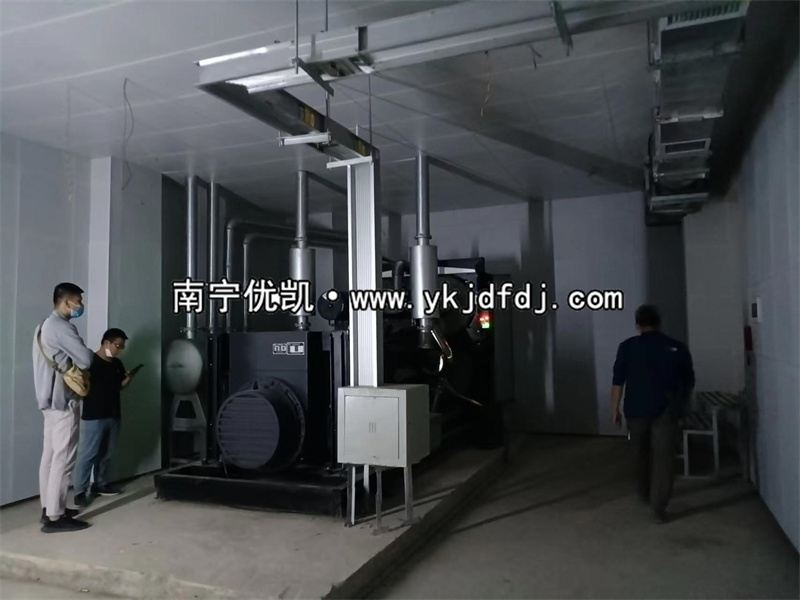 2022年5月10日，900KW凱普發(fā)柴油電機(jī)組順利驗收